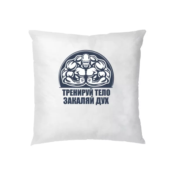 Подушка Тренируй тело Закаляй Дух
