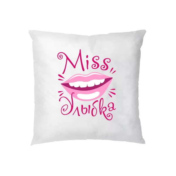 Подушка Miss Посмішка