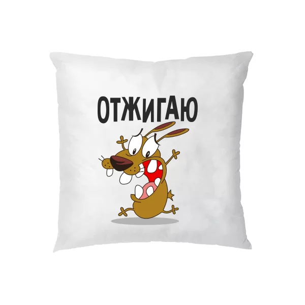 Подушка Отжигаю