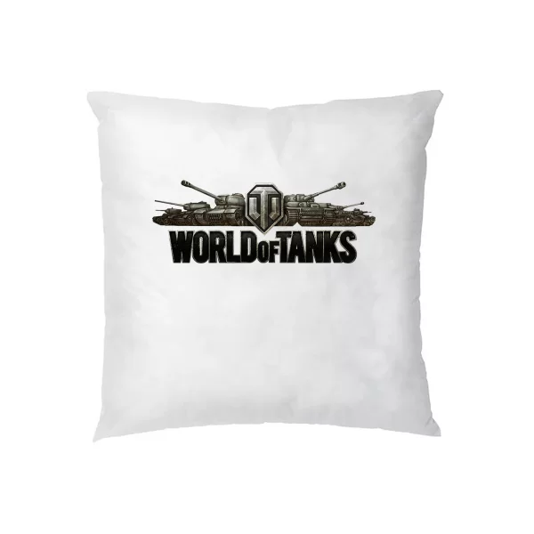 Подушка с логотипом World of Tanks