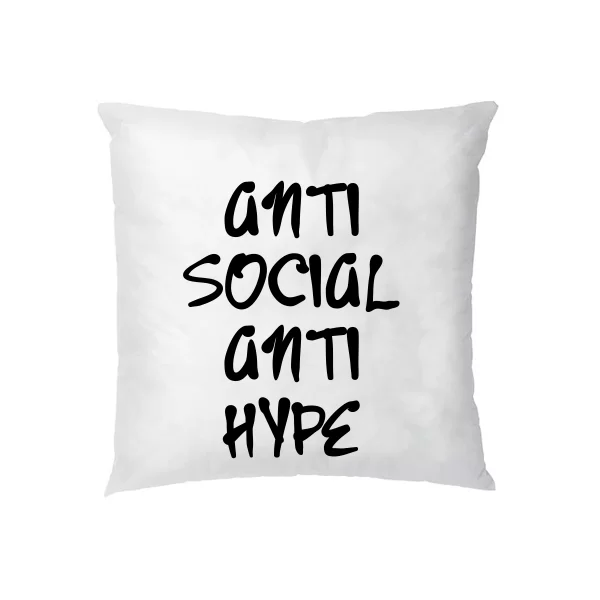 Подушка Anti Social Anti Hype