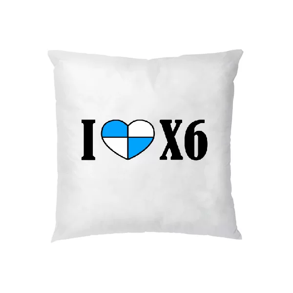 Подушка Люблю БМВ X6