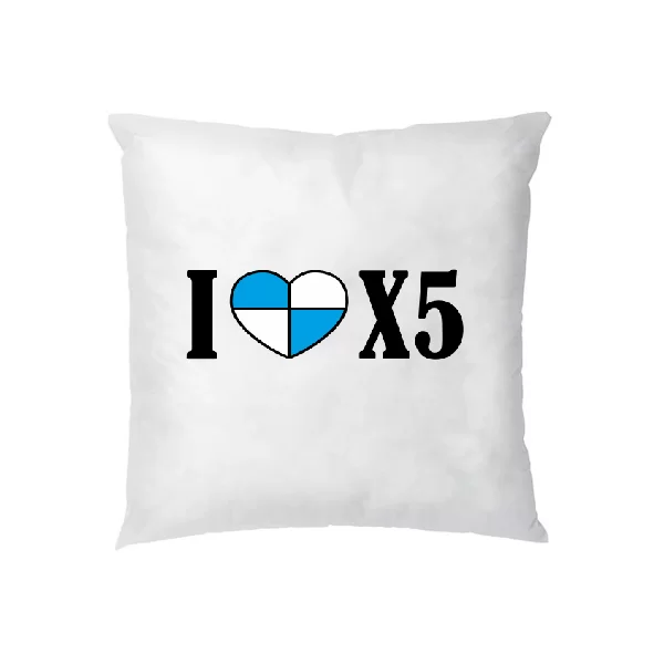 Подушка Люблю БМВ X5
