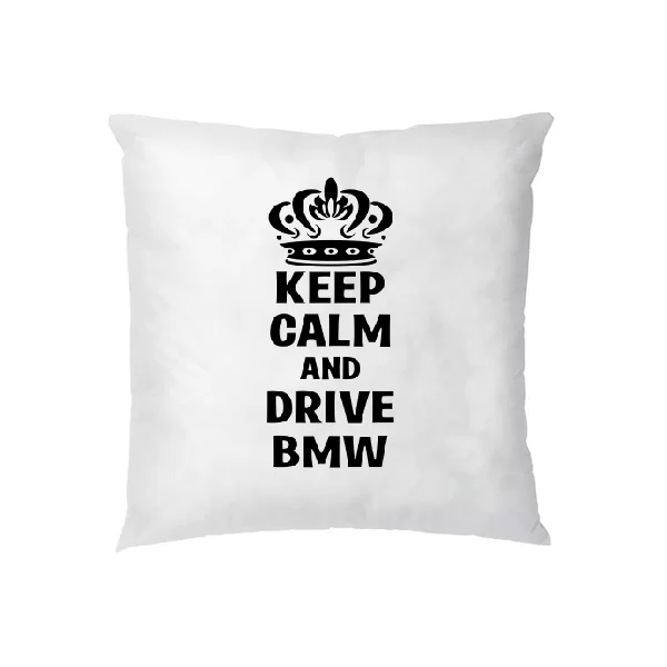 Подушка Keep Calm and Drive BMW