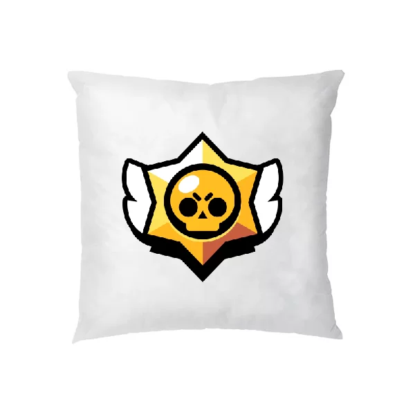 Подушка Brawl Stars logo