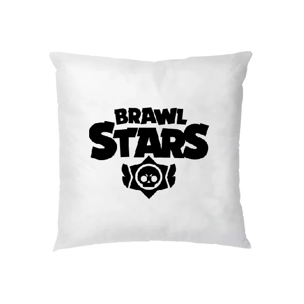 Подушка с надписью Brawl Stars