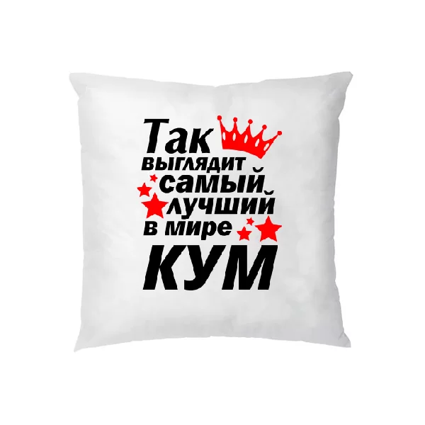 Подушка Так выглядит лучший в мире Кум 1146