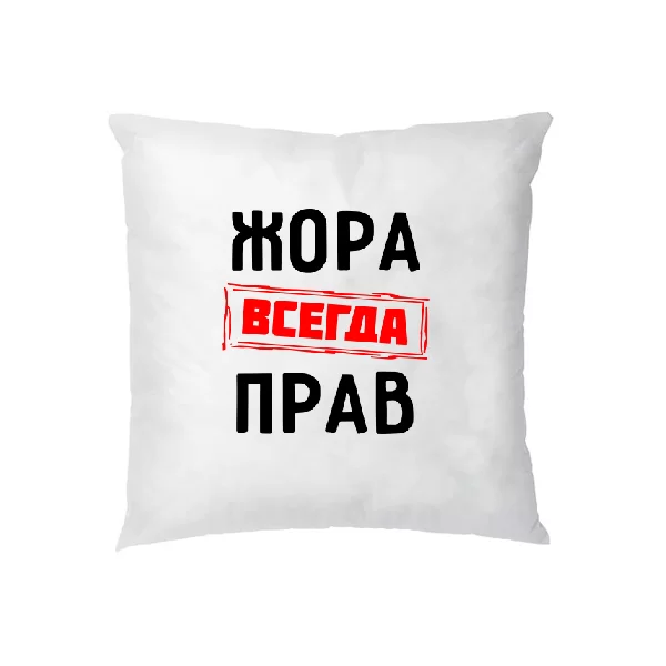 Подушка Жора всегда прав 1290