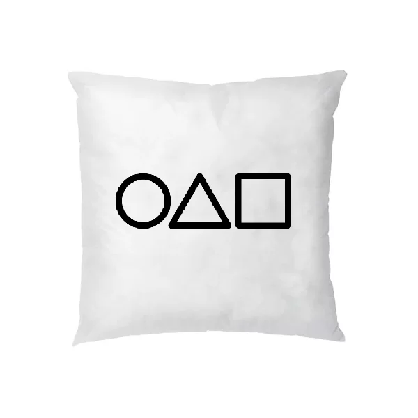 Подушка Игра в кальмара логотип