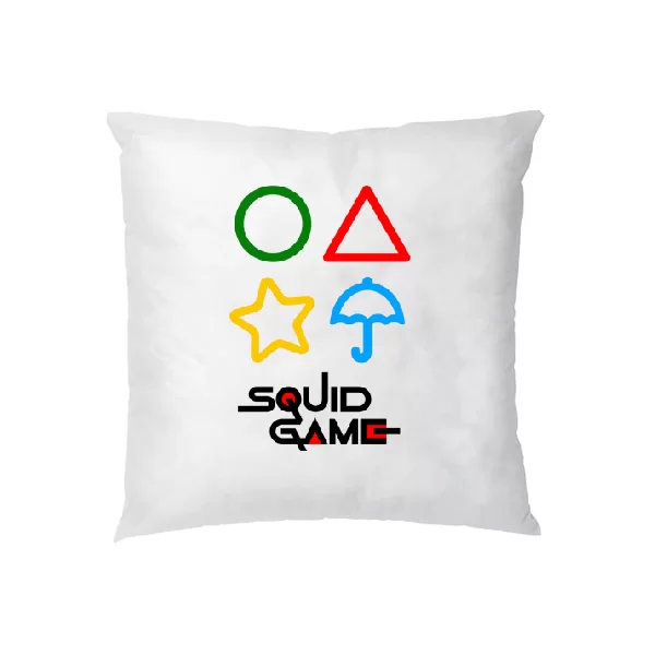 Подушка Squid game фигуры