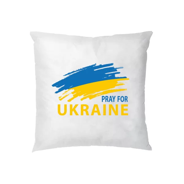 Подушка Молимось за Україну