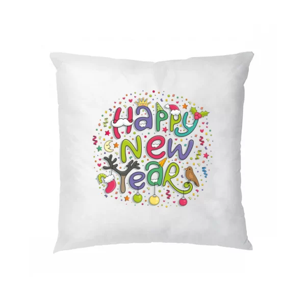 Подушка Happy new Year (4499)