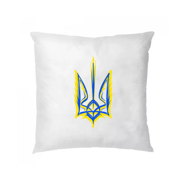Подушка Трезубец штрихи