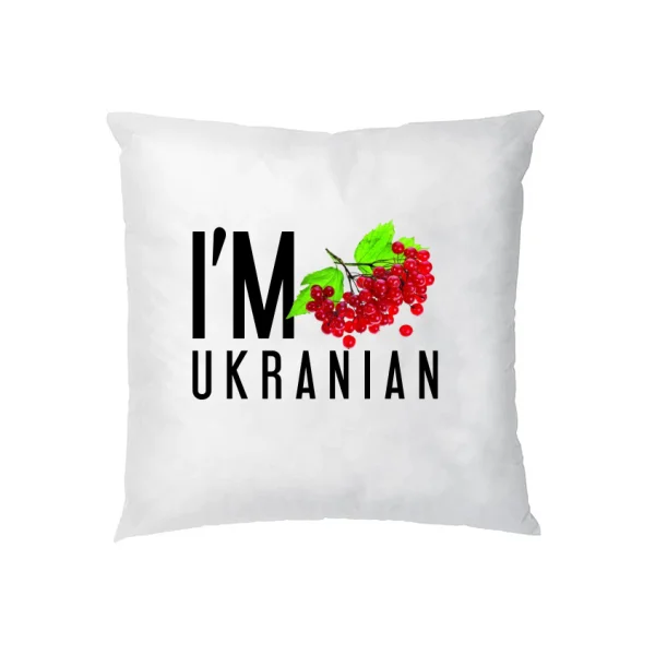 Подушка I'm ukrainian калина