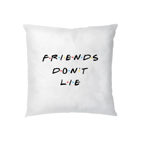 Подушка Stranger Things Friends don't lie