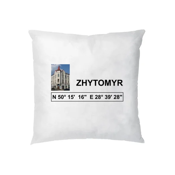 Подушка Житомир координаты