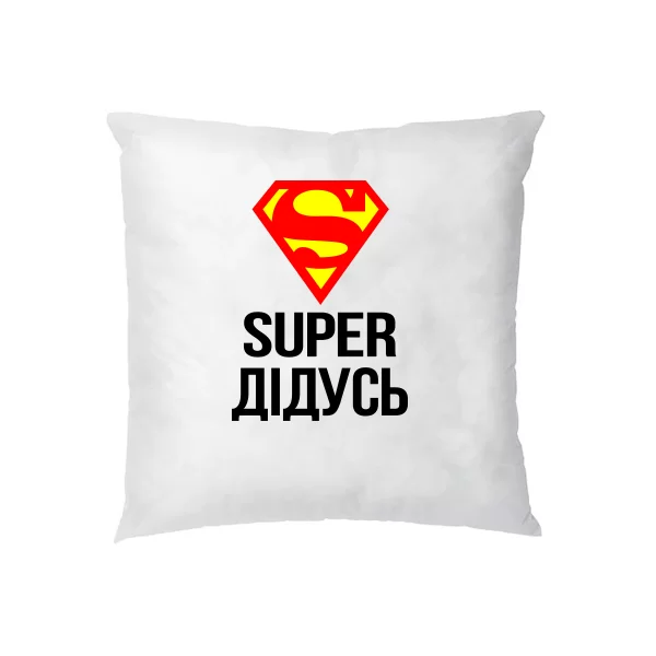 Подушка Супер Дідусь
