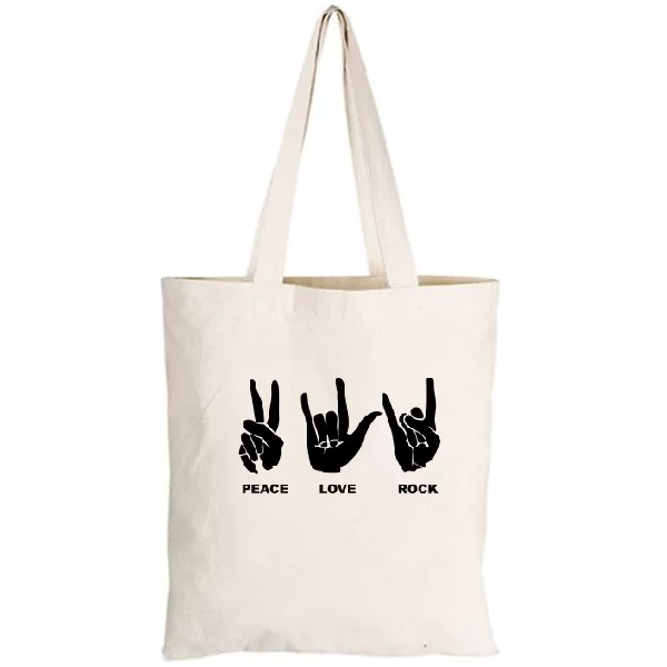 Сумка Peace Love Rock