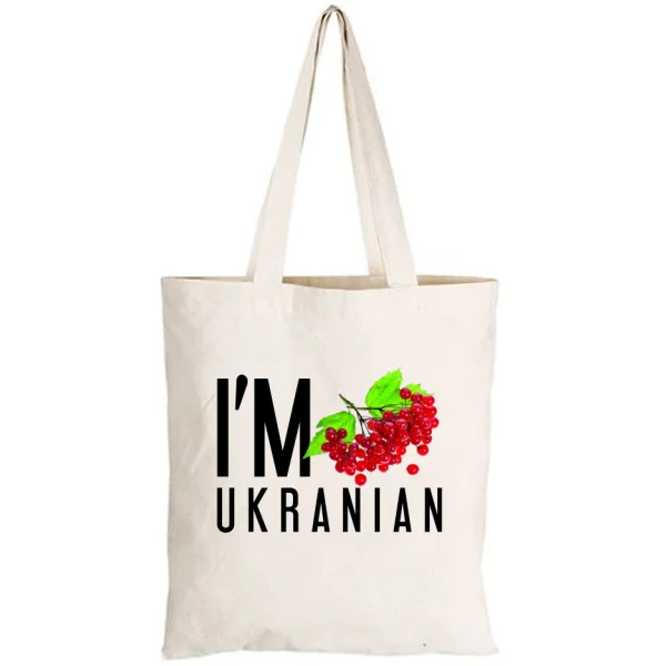 Сумка I'm ukrainian калина